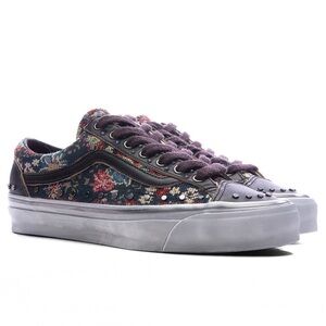 OTW Old Skool 36 Vibram sneakers, Floral Top, Size 9.5 Women, 8.0 men